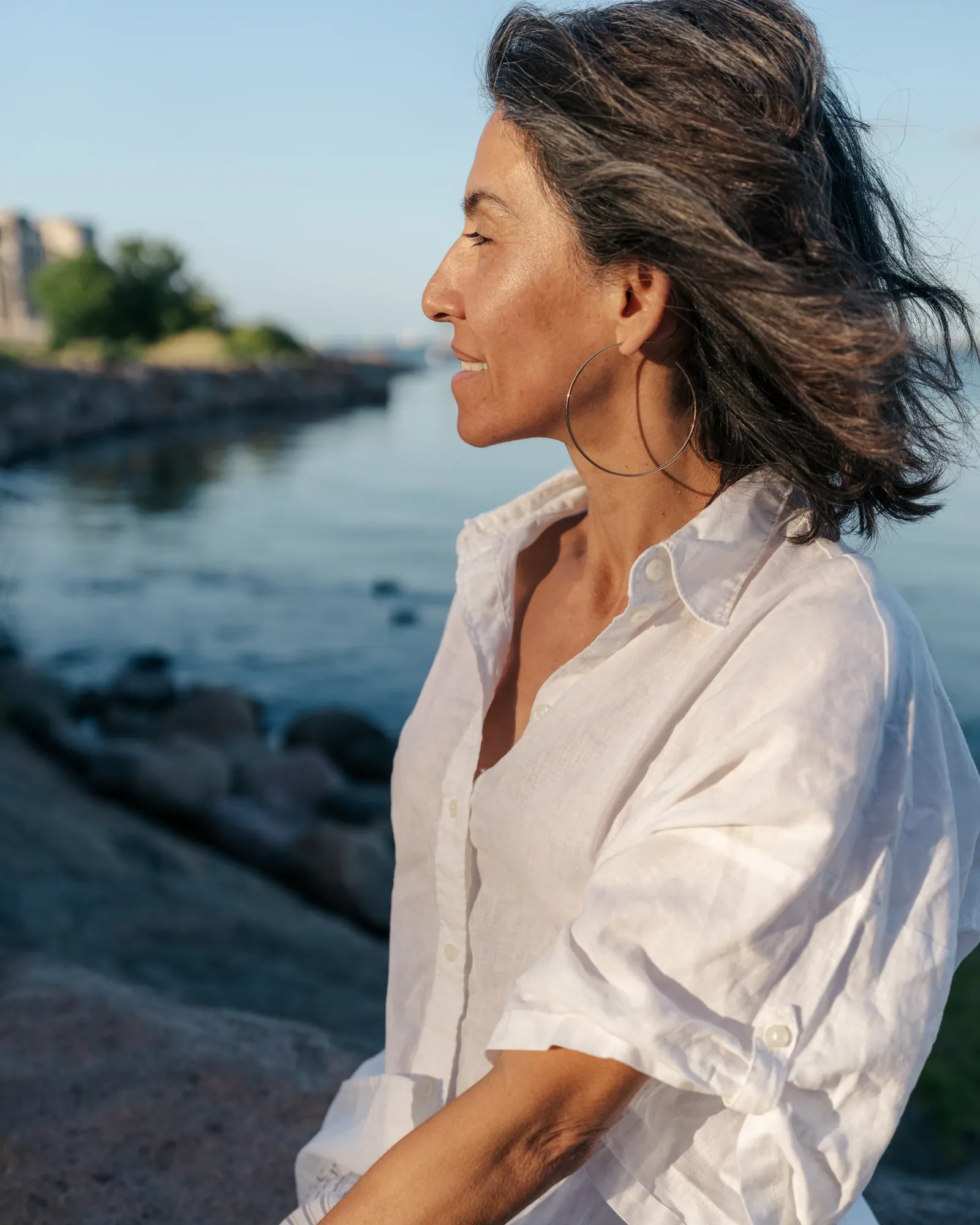 Retrato — ambiente cálido y sereno